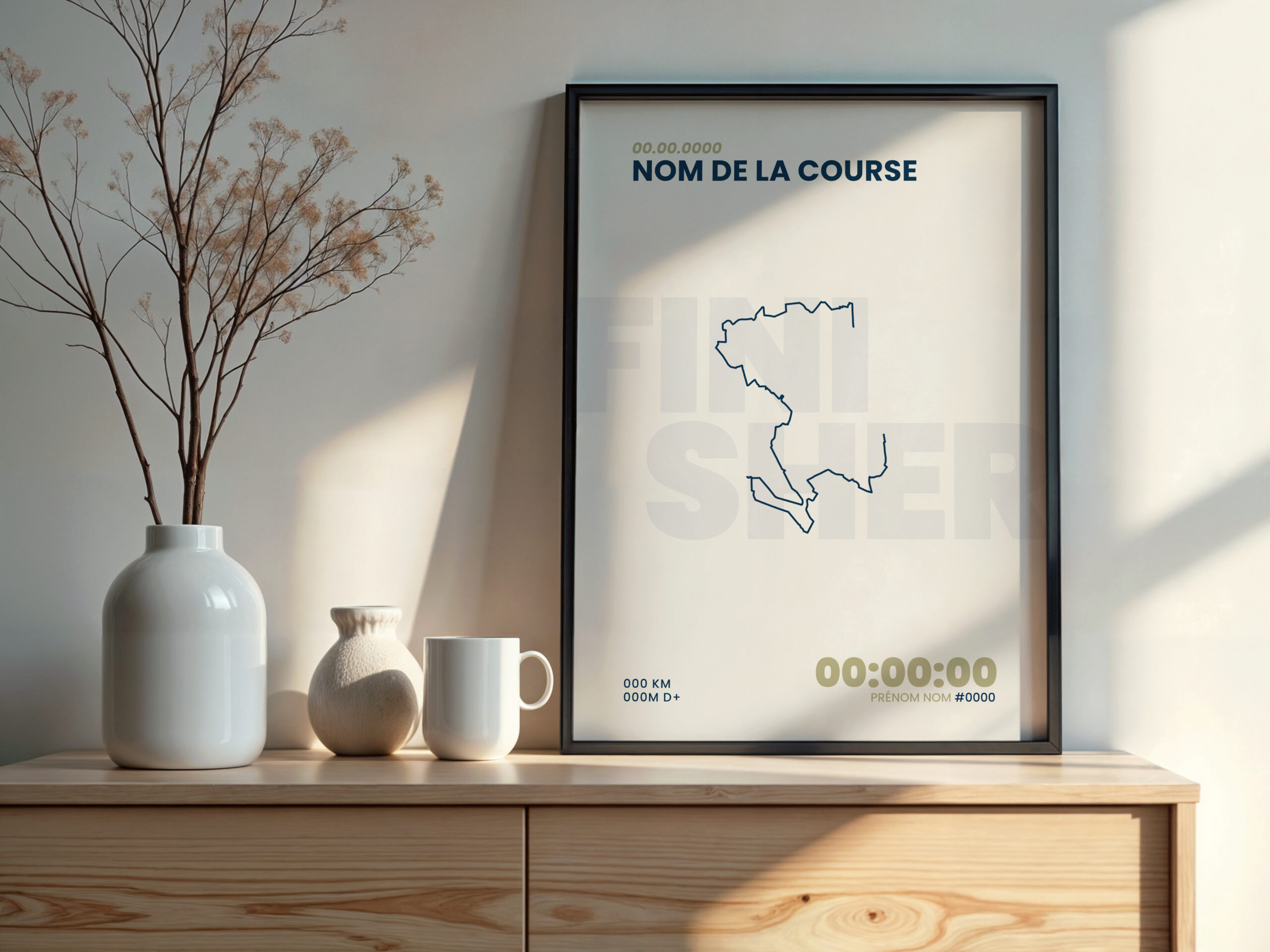 Affiche sport personnalisée Atelier du Finisher