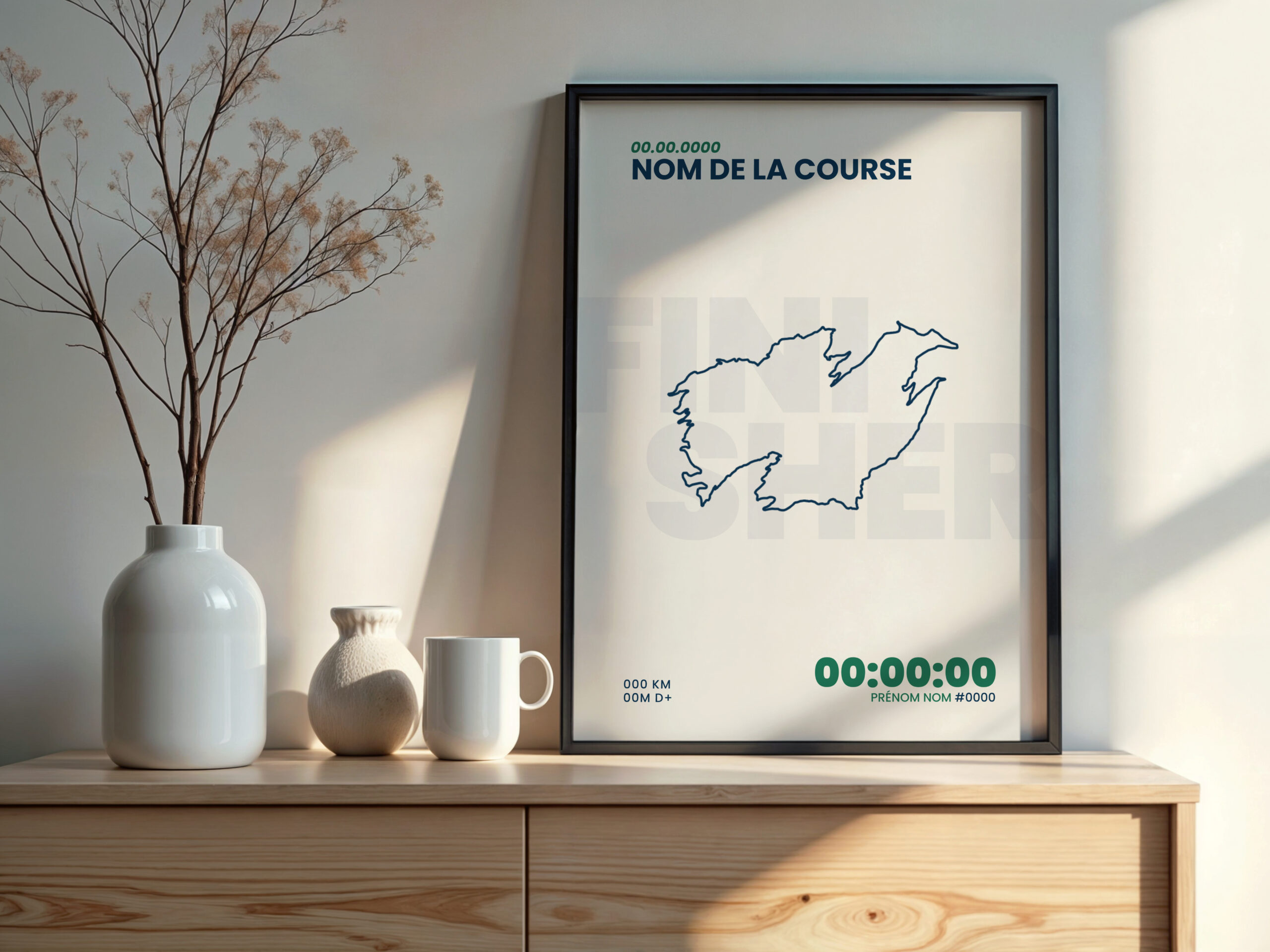 Affiche sport personnalisée Atelier du Finisher Affiche sport personnalisée Atelier du Finisher