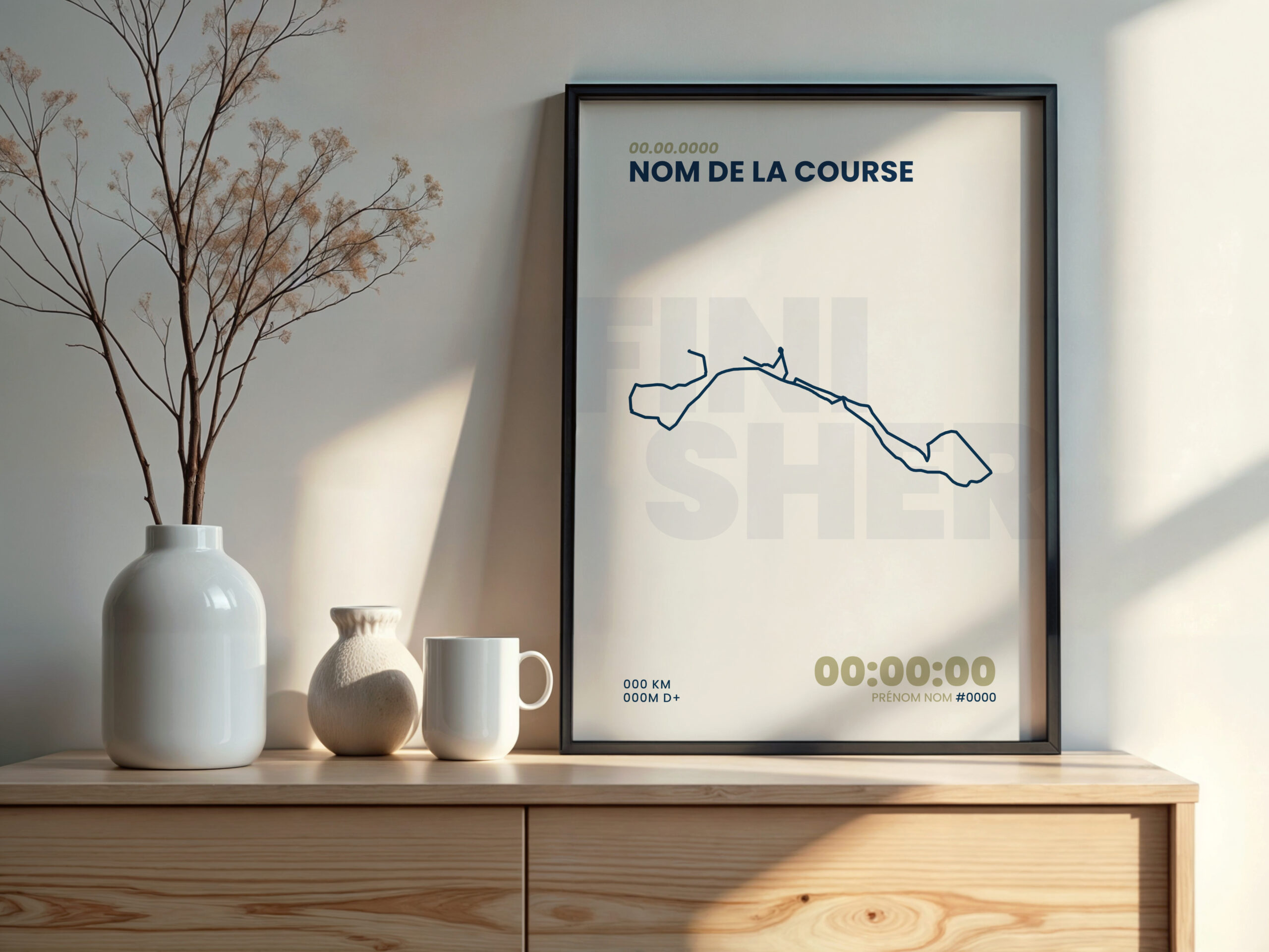 Affiche sport personnalisée Atelier du Finisher