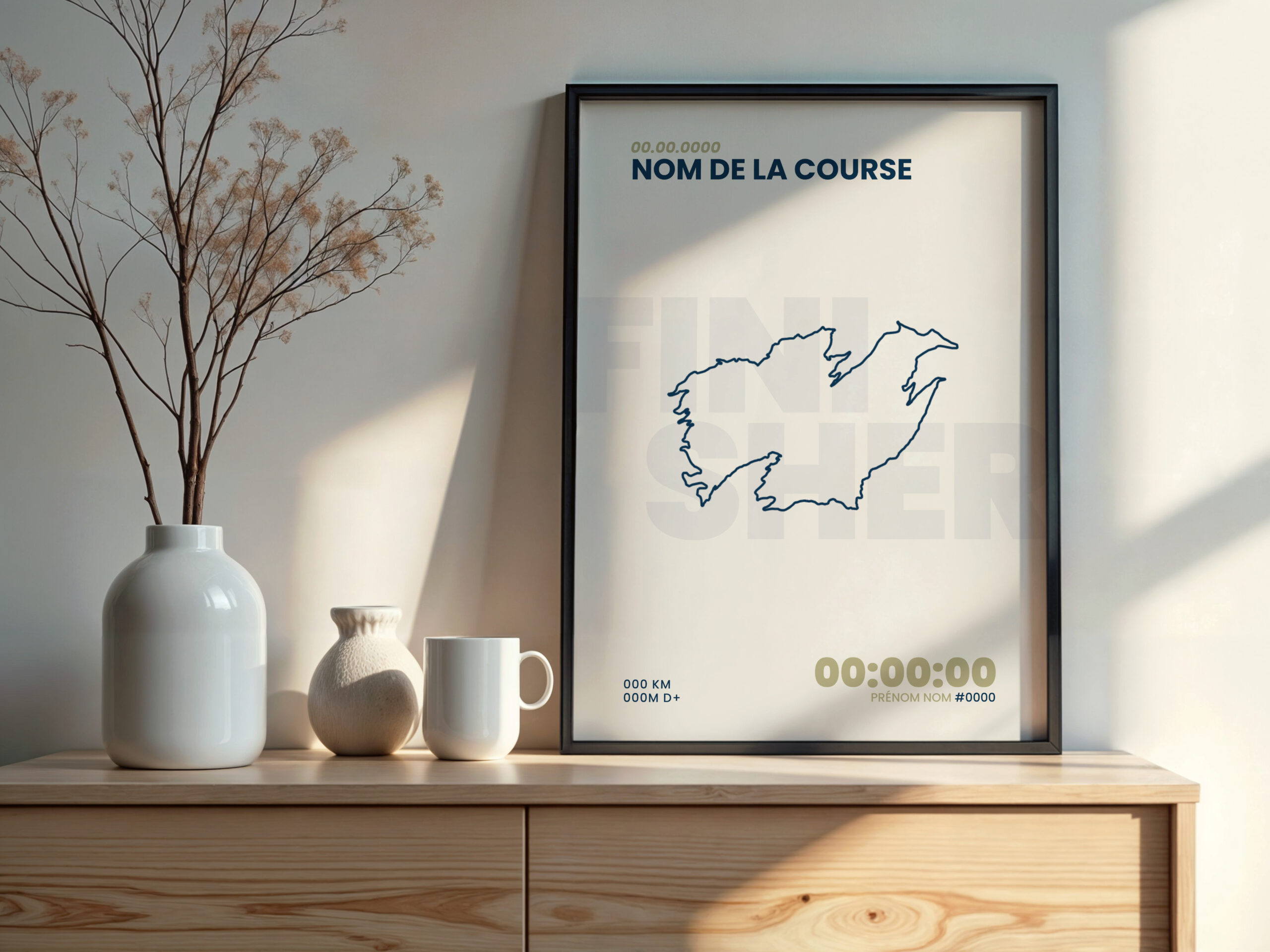 Affiche sport personnalisée Atelier du Finisher